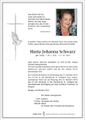 Maria Johanna Schwarz